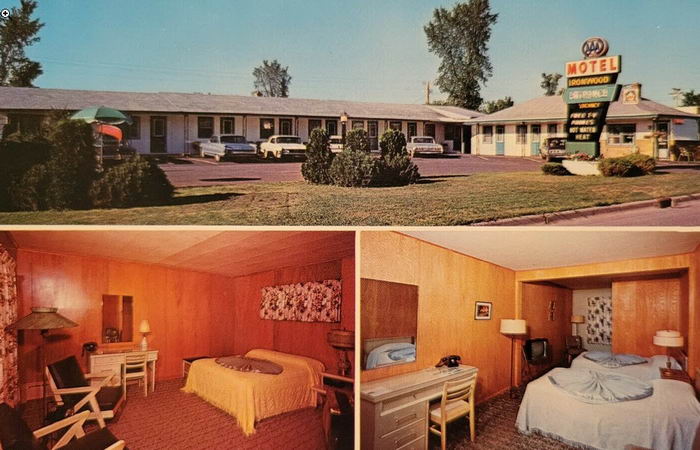 Ironwood Motel - Old Postcard